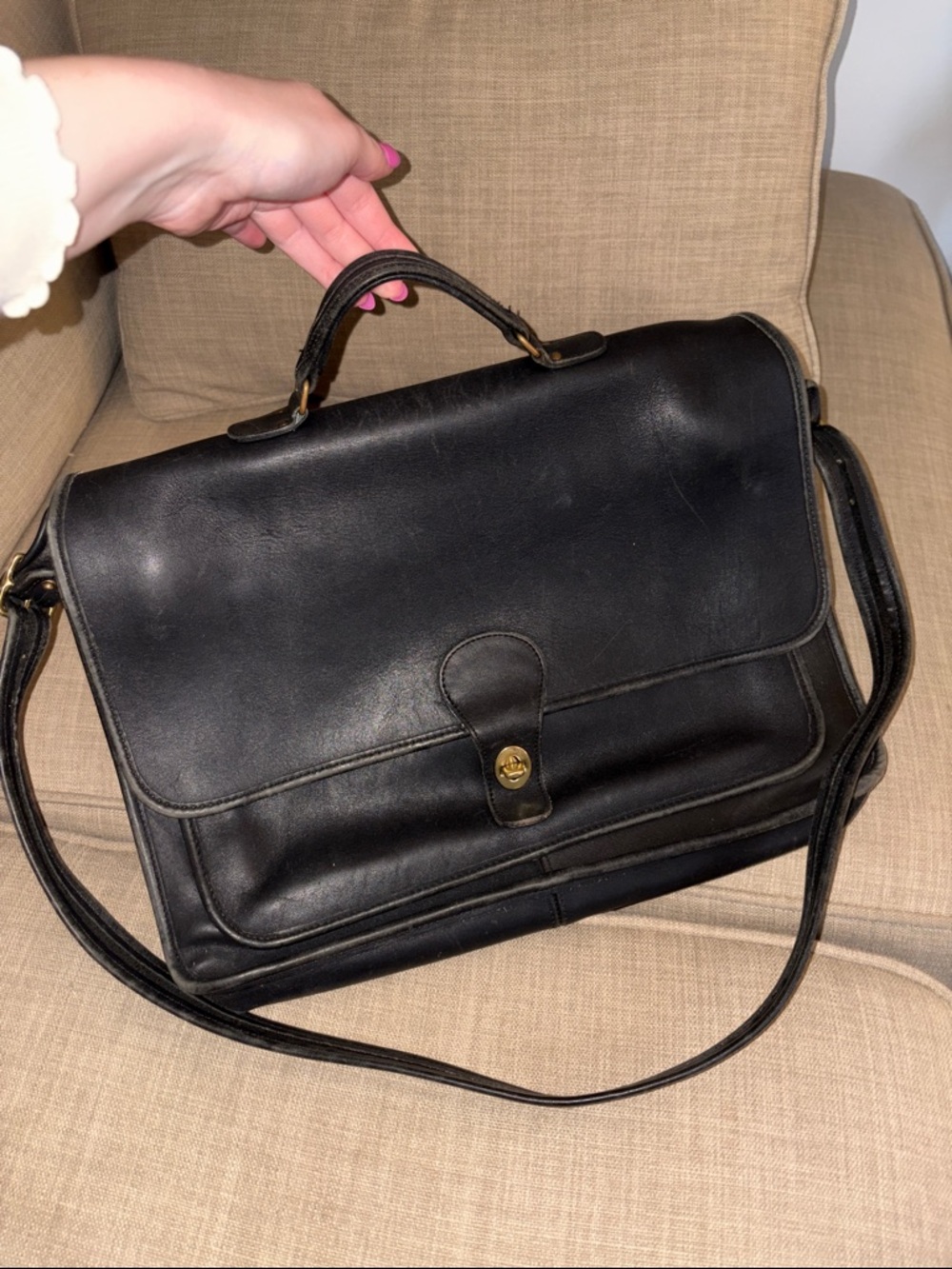 Vintage Coach briefcase